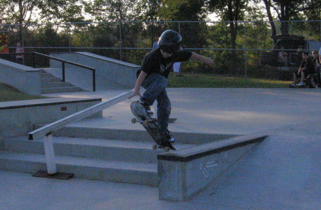 Cole Taylor big ollie off the little block